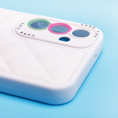 Чехол-накладка для Samsung M146 Galaxy M14 5G (белый) - SC318 экокожа