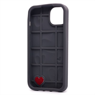 Чехол-накладка для Apple iPhone 14 Plus (серый) - SC319