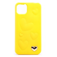 Чехол-накладка для Apple iPhone 14 Plus (желтый) - SC319