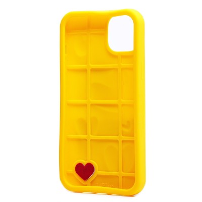 Чехол-накладка для Apple iPhone 14 Plus (желтый) - SC319 Чехол-накладка для Apple iPhone 14 Plus (желтый) - SC319