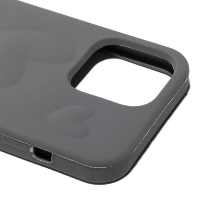 Чехол-накладка для Apple iPhone 14 Pro Max (серый) - SC319