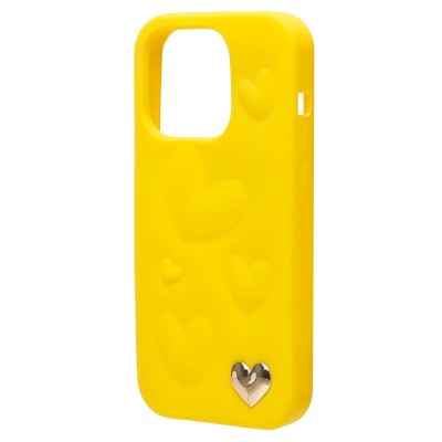 Чехол-накладка для Apple iPhone 14 Pro (желтый) - SC319