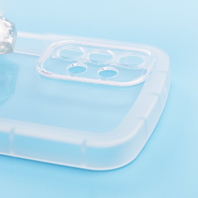 Чехол-накладка для Samsung A135 Galaxy A13 4G (прозрачный) - SC327