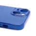 Чехол-накладка для Apple iPhone 14 (синий) - SC328