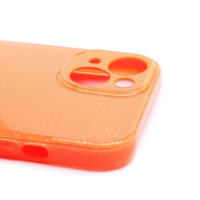 Чехол-накладка для Apple iPhone 14 (оранжевый) - SC328