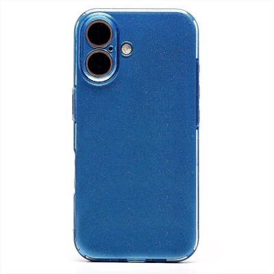 Чехол-накладка для Apple iPhone 16 (голубой) - SC328