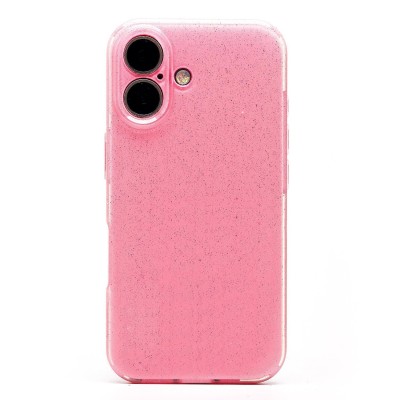 Чехол-накладка для Apple iPhone 16 (светло-розовый) - SC328