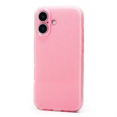 Чехол-накладка для Apple iPhone 16 (светло-розовый) - SC328