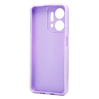 Чехол-накладка для Honor X7a (светло-фиолетовый) - SC328