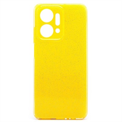 Чехол-накладка для Honor X7a (желтый) - SC328