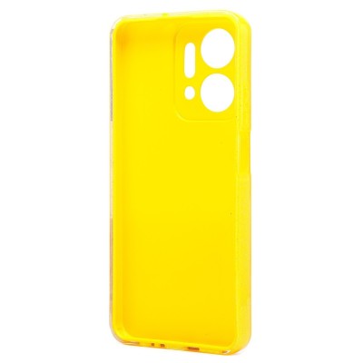 Чехол-накладка для Honor X7a (желтый) - SC328