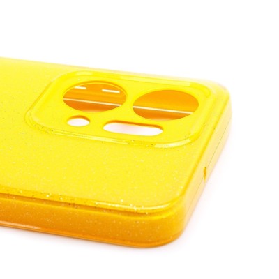 Чехол-накладка для Honor X7a (желтый) - SC328