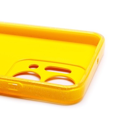 Чехол-накладка для Honor X7a (желтый) - SC328