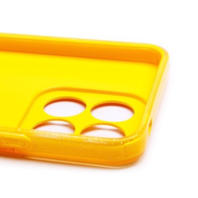 Чехол-накладка для Honor X8a (желтый) - SC328