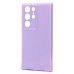 Чехол-накладка для Samsung Galaxy S24 Ultra (светло-фиолетовый) - SC328