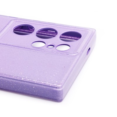 Чехол-накладка для Samsung Galaxy S24 Ultra (светло-фиолетовый) - SC328