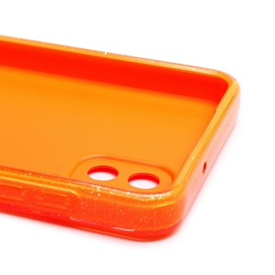 Чехол-накладка для Samsung M127 Galaxy M12 (оранжевый) - SC328