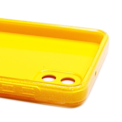 Чехол-накладка для Samsung M127 Galaxy M1  (желтый) - SC328