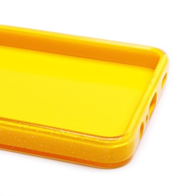 Чехол-накладка для Samsung M127 Galaxy M1  (желтый) - SC328