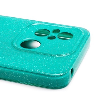 Чехол-накладка для Xiaomi Poco C55 (мятный) - SC328