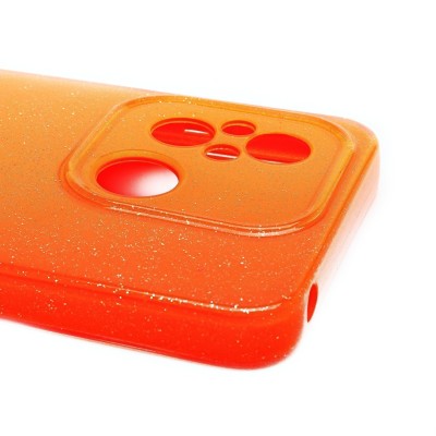 Чехол-накладка для Xiaomi Poco C55 (оранжевый) - SC328