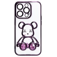 Чехол-накладка для Apple iPhone 14 Pro (фиолетовый) - SC329