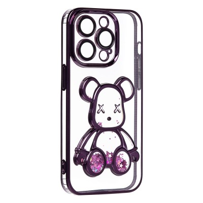 Чехол-накладка для Apple iPhone 14 Pro (фиолетовый) - SC329
