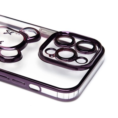 Чехол-накладка для Apple iPhone 14 Pro (фиолетовый) - SC329