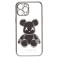Чехол-накладка для Apple iPhone 12 Pro Max (серебяный) - SC330