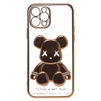 Чехол-накладка для Apple iPhone 12 Pro (золотой) - SC330
