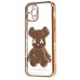 Чехол-накладка для Apple iPhone 12 Pro (золотой) - SC330