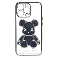 Чехол-накладка для Apple iPhone 13 Pro (серебяный) - SC330
