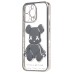 Чехол-накладка для Apple iPhone 13 Pro (серебяный) - SC330