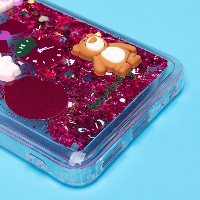 Чехол-накладка для Infinix Hot 40i - (003) (бордовый) - SC331