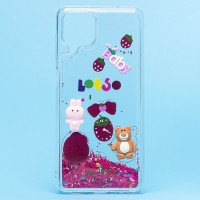 Чехол-накладка для Samsung Galaxy A12 - (003) (бордовый) - SC331