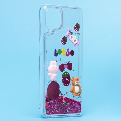 Чехол-накладка для Samsung Galaxy A12 - (003) (бордовый) - SC331