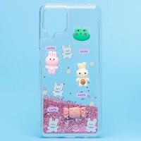 Чехол-накладка для Samsung Galaxy A12 - (003) (розовый) - SC331