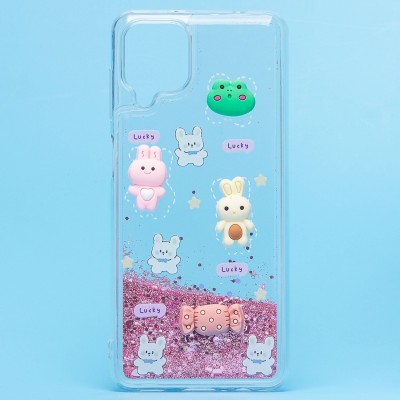 Чехол-накладка для Samsung Galaxy A12 - (003) (розовый) - SC331