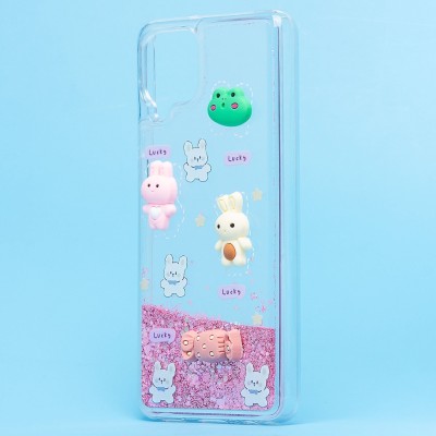 Чехол-накладка для Samsung Galaxy A12 - (003) (розовый) - SC331