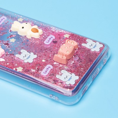 Чехол-накладка для Samsung Galaxy A12 - (003) (розовый) - SC331