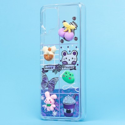 Чехол-накладка для Samsung Galaxy A12 - (003) (фиолетовый) - SC331 Чехол-накладка для Samsung Galaxy A12 - (003) (фиолетовый) - SC331