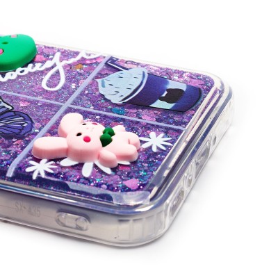 Чехол-накладка для Samsung Galaxy A35 (фиолетовый) - SC331