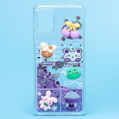 Чехол-накладка для Samsung Galaxy A51 4G - (003) (фиолетовый) - SC331