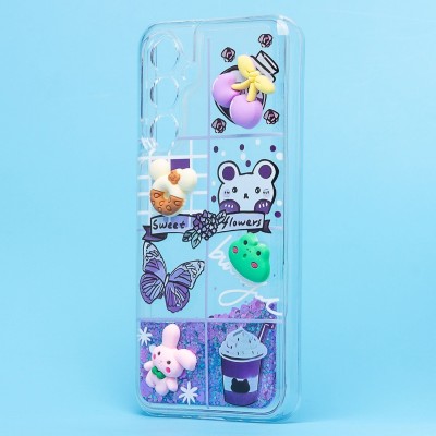 Чехол-накладка для Samsung Galaxy A54 - (003) (фиолетовый) - SC331