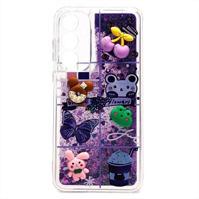 Чехол-накладка для Samsung Galaxy A55 (фиолетовый) - SC331