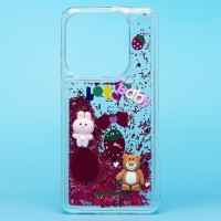 Чехол-накладка для Tecno Spark Go 2024 -3 (бордовый) - SC331