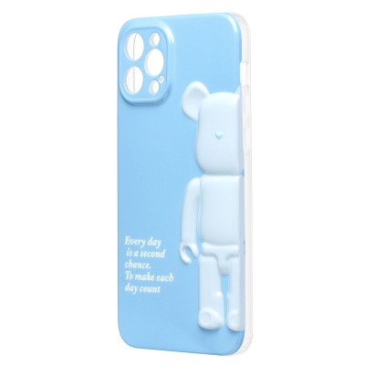 Чехол-накладка для Apple iPhone 12 Pro (голубой) - SC332