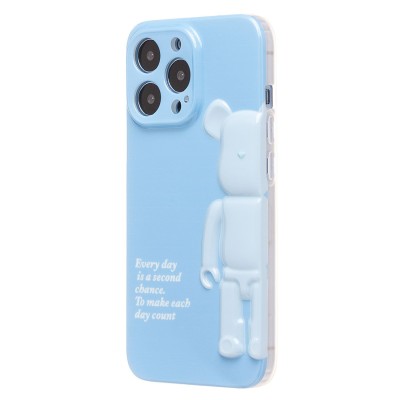 Чехол-накладка для Apple iPhone 13 Pro (голубой) - SC332