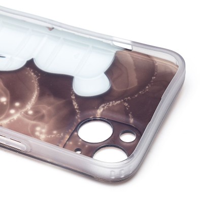 Чехол-накладка для Apple iPhone 13 (бордовый) - SC332