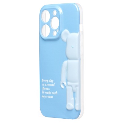 Чехол-накладка для Apple iPhone 14 Pro (голубой) - SC332